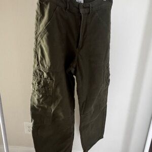 Citizens of Humanity - Dark Olive Women’s Cargo Barrel Pants